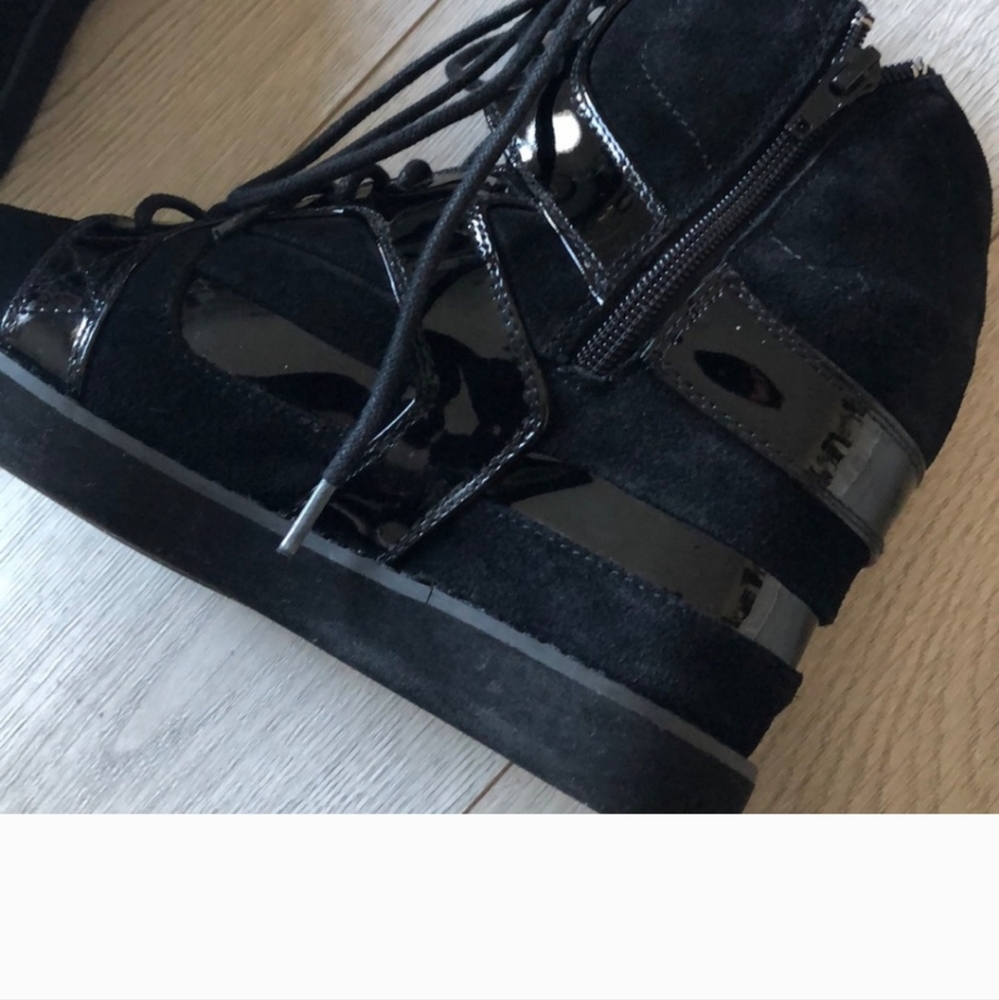 Jeffrey Campbell High Wedge Sneakers - Picture 5 of 5